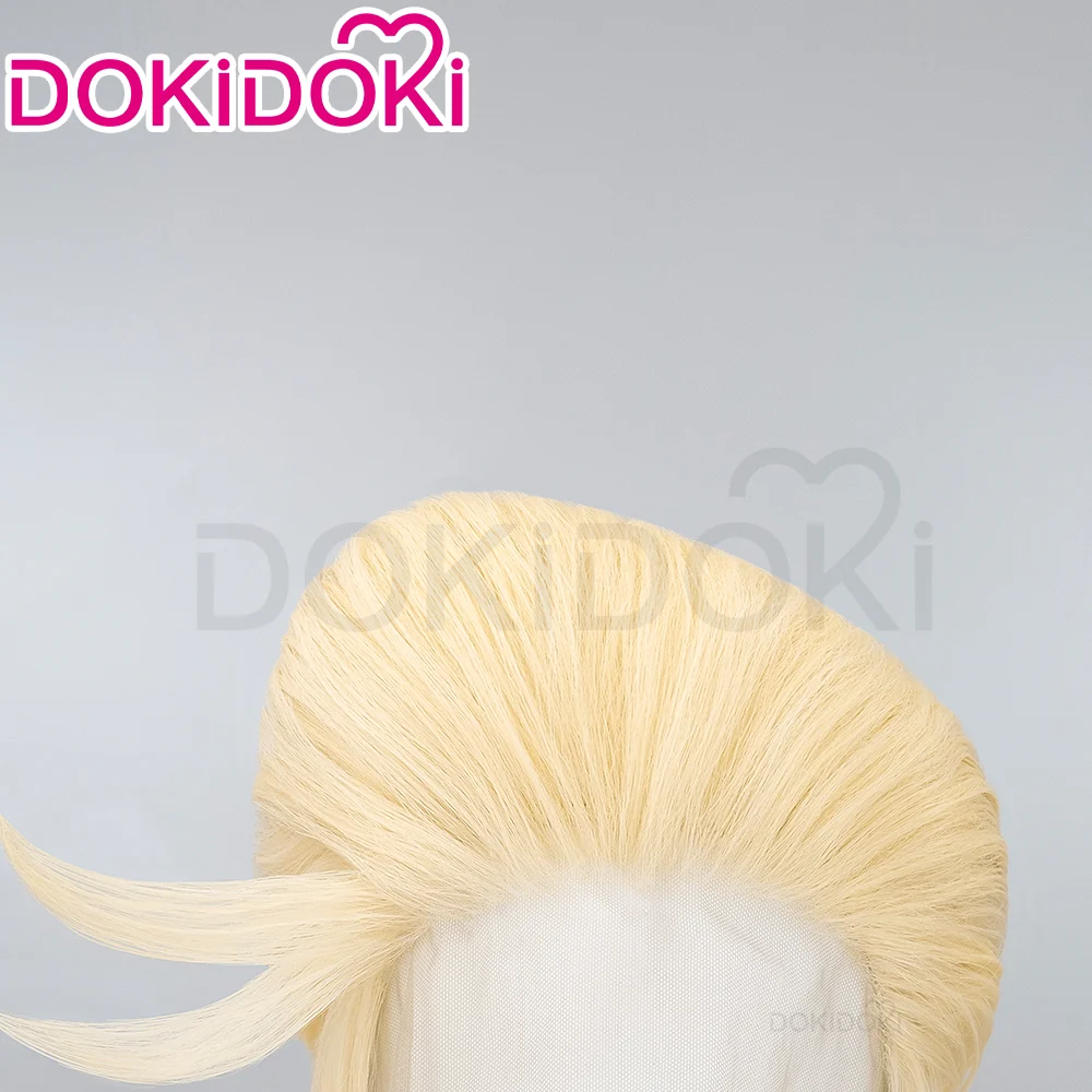 【Front Lace Ready For Ship】【Front Lace】DokiDoki Anime Hell Hotel Cosplay Wig Short Straight Linen Hair - Image 10