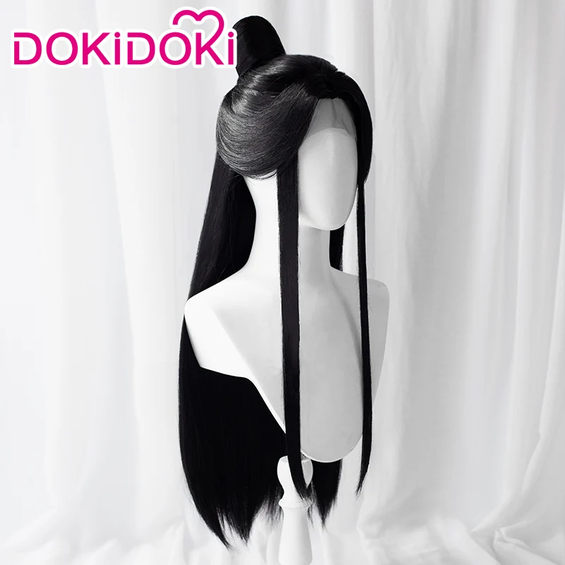 【Ready For Ship】【Front Lace】DokiDoki Anime Heaven Official's Blessing Cosplay Xie Lian  Tian Guan Ci Fu  Wig Xielian TGCF Long Black - Image 3
