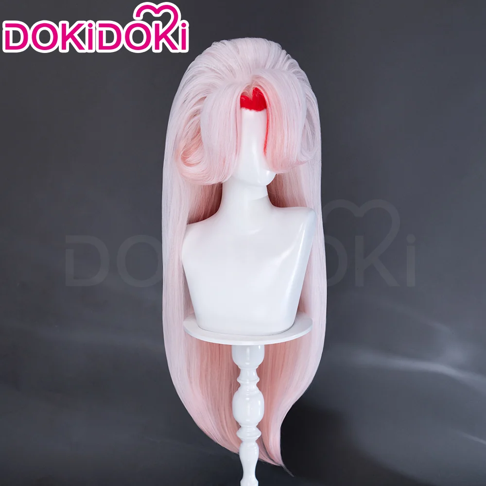 【Partially Ready For Ship】DokiDoki Anime Hell Hotel Cosplay Wig Pink Short / Long Pre Crimped - Image 16