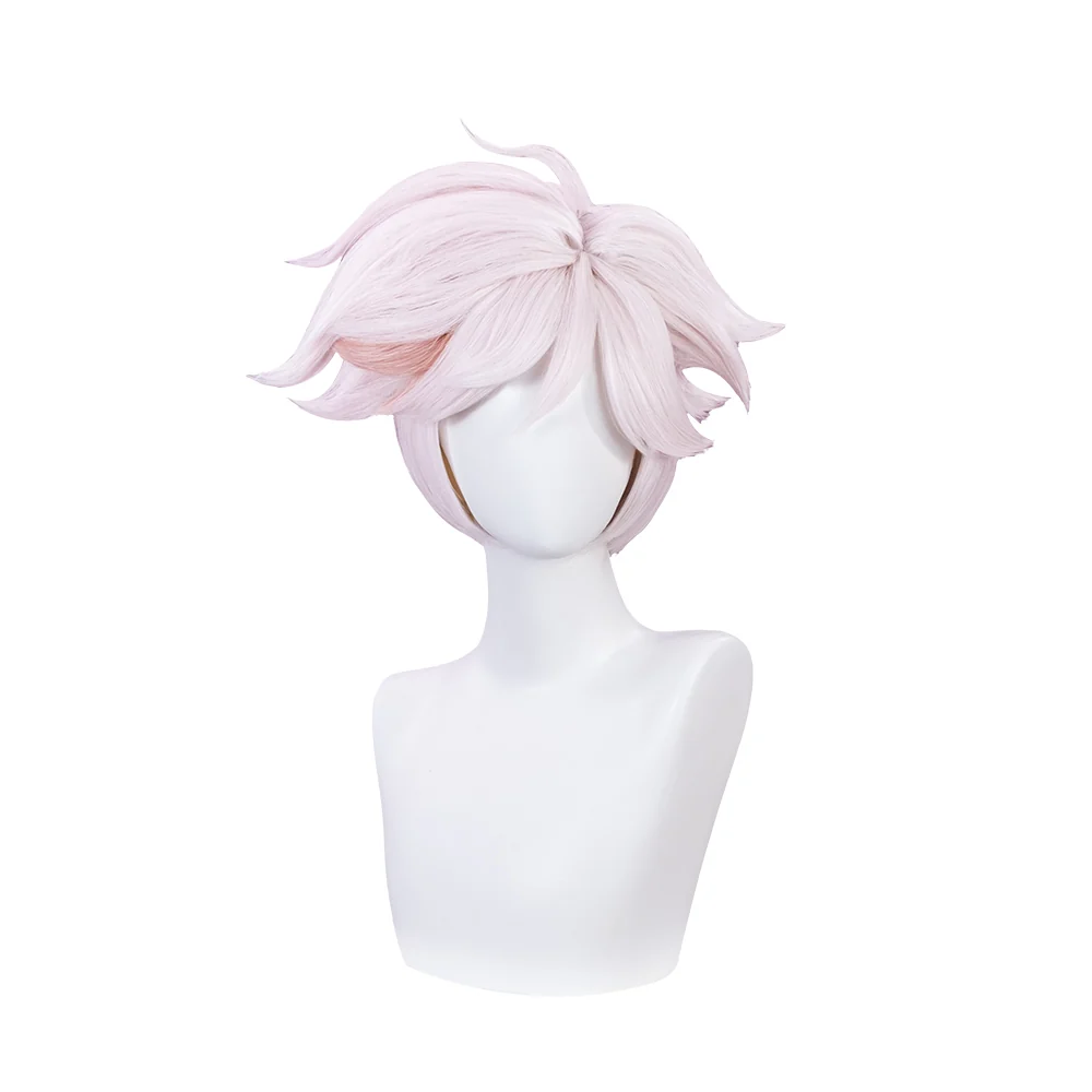 【Partially Ready For Ship】DokiDoki Anime Hell Hotel Cosplay Wig Pink Short / Long Pre Crimped - Image 6