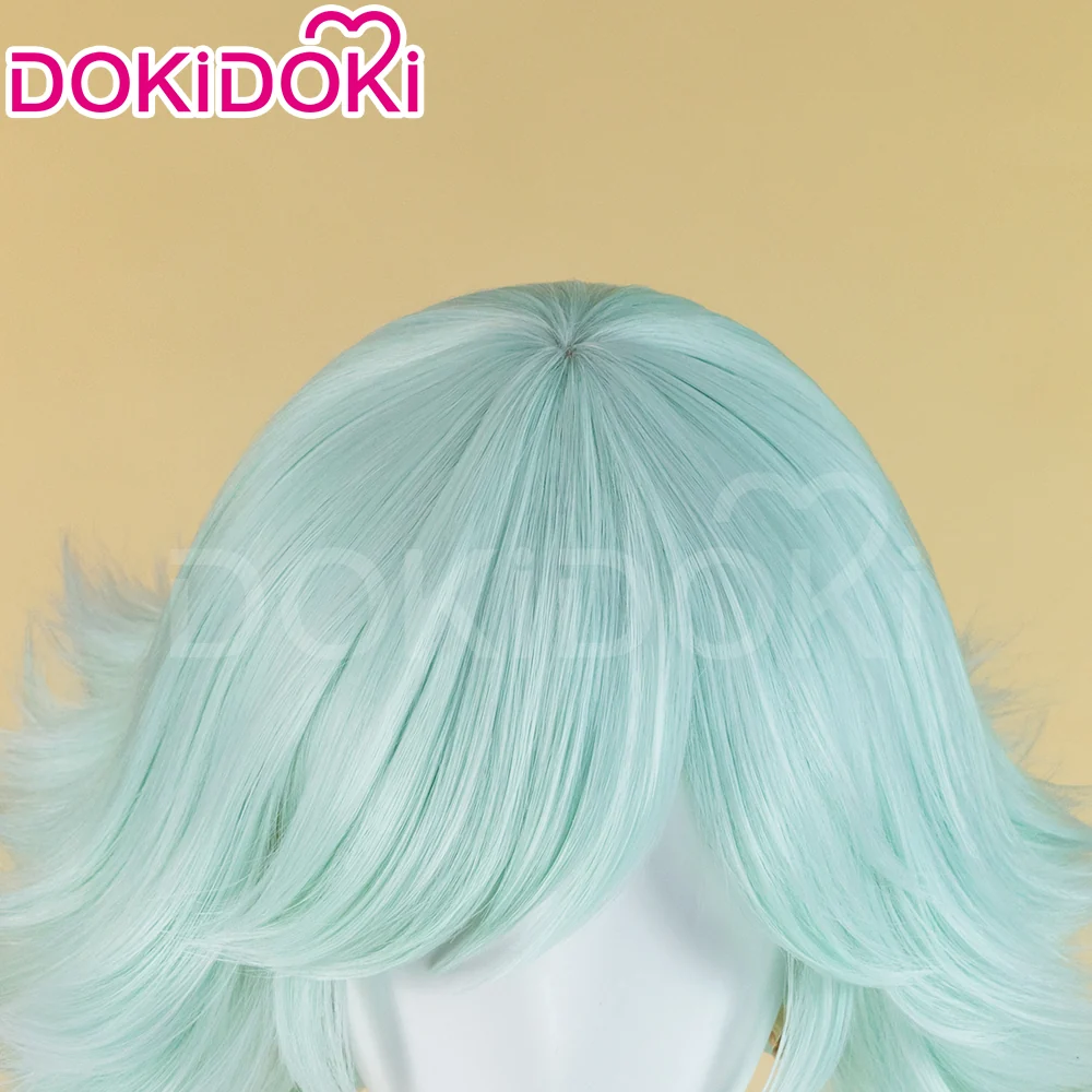 【Ready For Ship】DokiDoki Anime Kamisama Kiss Cosplay Mizuki Wig Short Straight Green / White Wig Women - Image 10