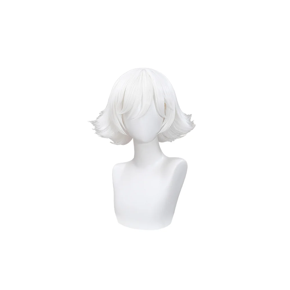 【Ready For Ship】DokiDoki Anime Kamisama Kiss Cosplay Mizuki Wig Short Straight Green / White Wig Women - Image 6