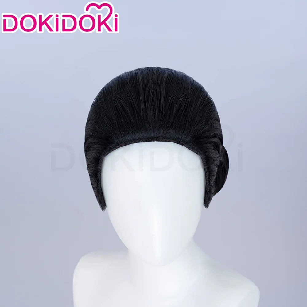 DokiDoki Anime Movie The Boy and the Heron Cosplay Lady Himi Wig Short Black - Image 4