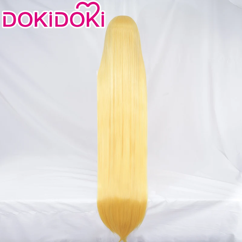 【Ready For Ship】DokiDoki Anime Noragami Cosplay Bishamon Wig Long Straight Yellow Gold Bishamonten - Image 2