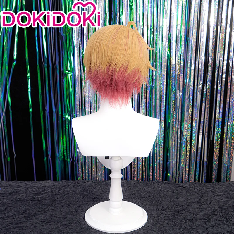 【Ready For Ship】【Gradient Ver】DokiDoki Anime Oshi no Ko Cosplay Hoshino Aquamarine Wig Short Brown Red - Image 3