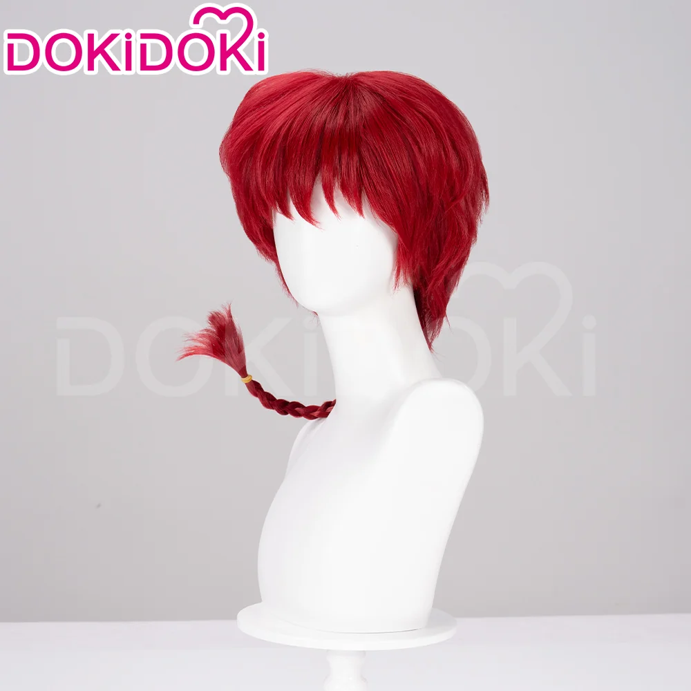 【Ready For Ship】DokiDoki Anime Ranma Nibun-no-Ichi Cosplay Ranma Wig Red Ranma1/2 - Image 2