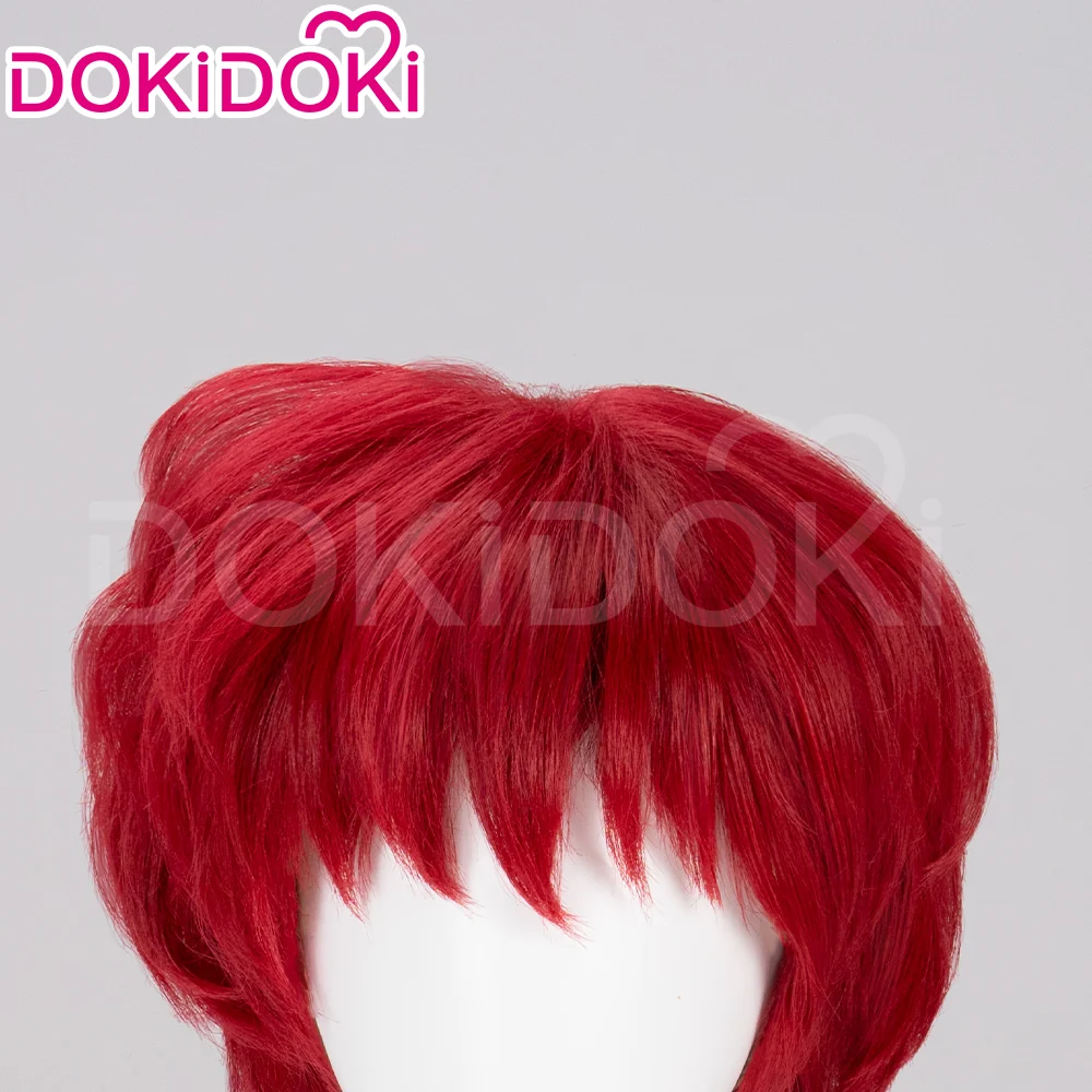 【Ready For Ship】DokiDoki Anime Ranma Nibun-no-Ichi Cosplay Ranma Wig Red Ranma1/2 - Image 4
