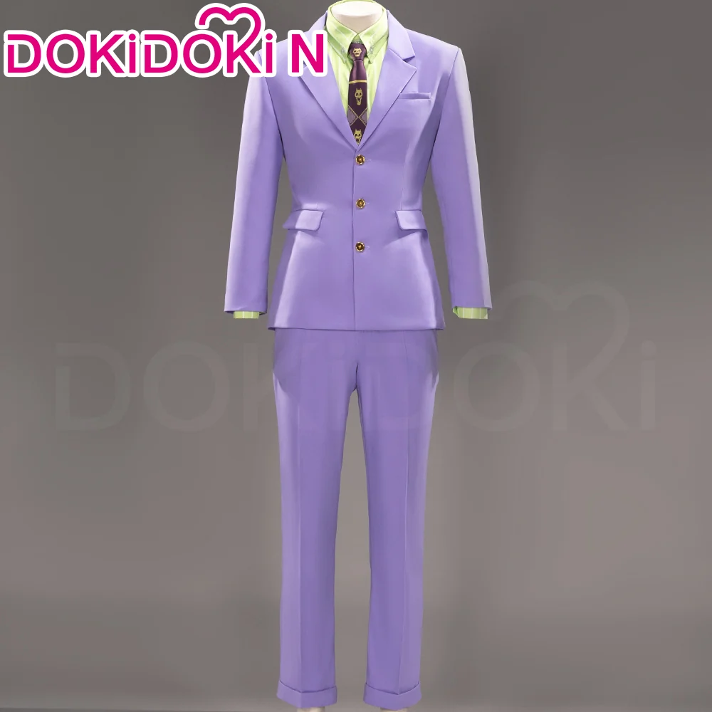 DokiDoki-N Anime Season 4 Cosplay Costume Anime Version Purple Green Suit