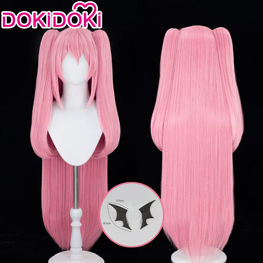 【Anime Ver Ready For Ship】DokiDoki  Anime Seraph Of The End Cosplay Krul Tepes Cosplay Wig / Headwear Long Pink Wig Halloween - Image 2