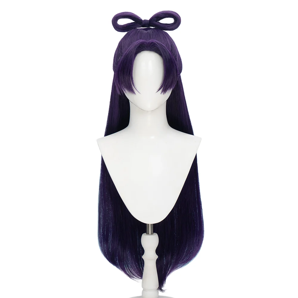 【Partially Ready For Ship】【Front Lace】DokiDoki Anime The Apothecary Diaries Cosplay Jinshi Wig Long Straight Purple Hair The Moon Fairy - Image 22