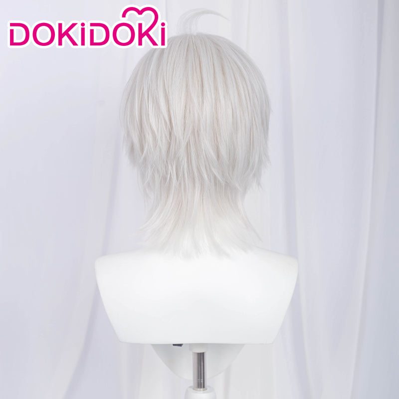 DokiDoki Anime The Case Study of Vanitas Cosplay Noé  Archiviste Cosplay Wig  Vanitas no Carte Short White Wig Men - Image 3
