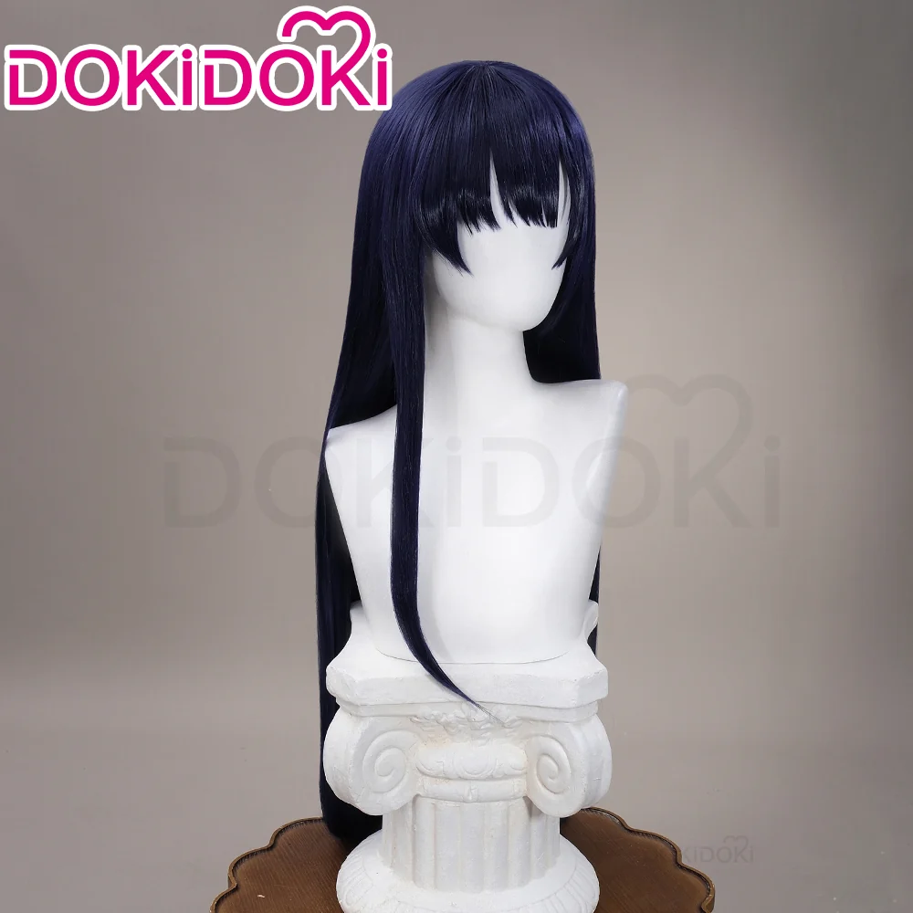 【Ready For Ship】DokiDoki Anime The Dangers In My Heart Cosplay Yamada Anna Wig Long Straight Purple Hair - Image 2