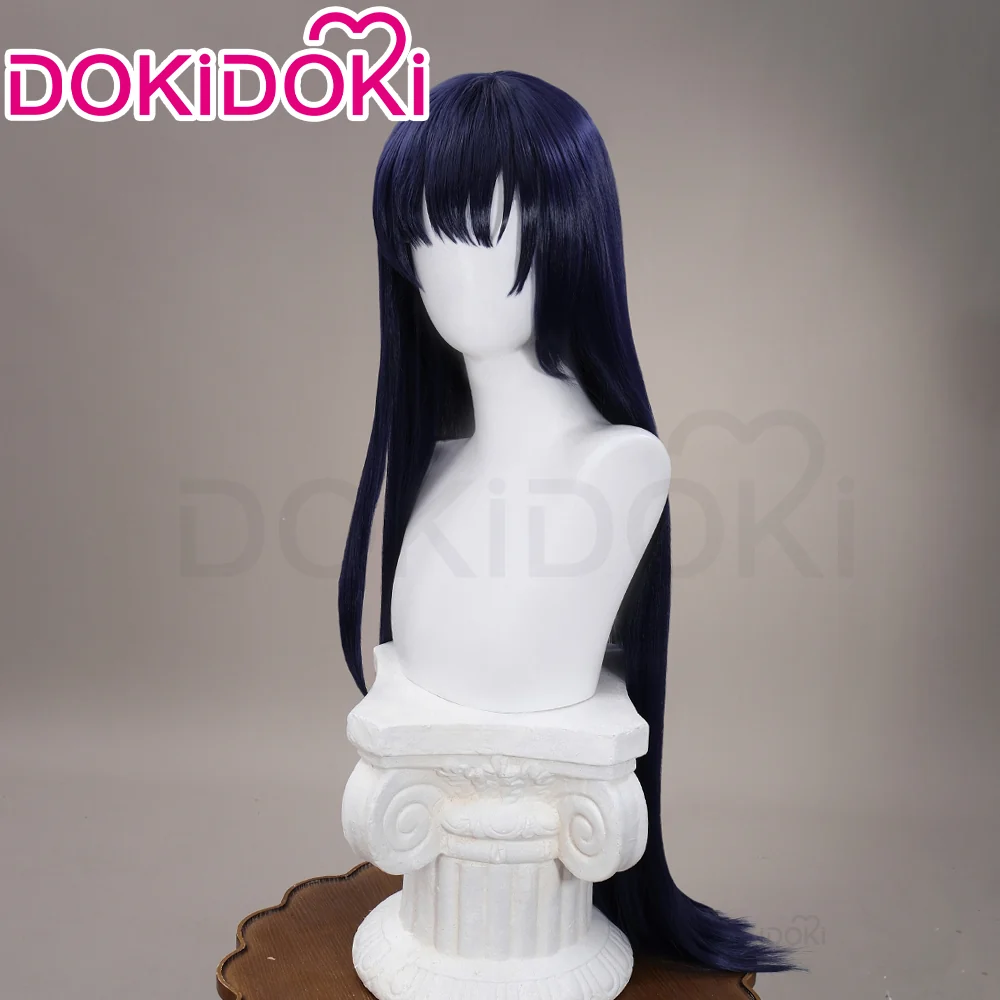 【Ready For Ship】DokiDoki Anime The Dangers In My Heart Cosplay Yamada Anna Wig Long Straight Purple Hair - Image 3