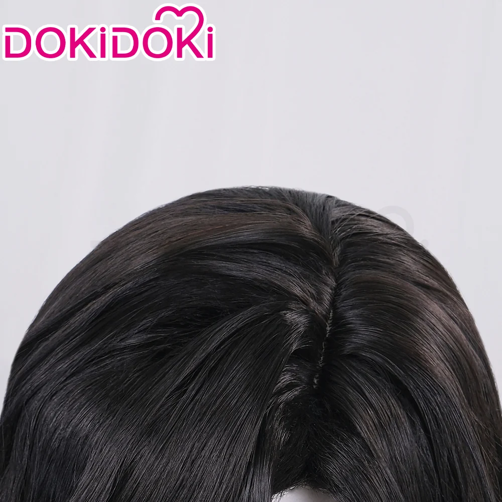 DokiDoki Anime Tian Guan Ci Fu Hua Cheng Cosplay Wig Men Heaven Official's Blessing TGCF Black Long Wig Men Huacheng - Image 4