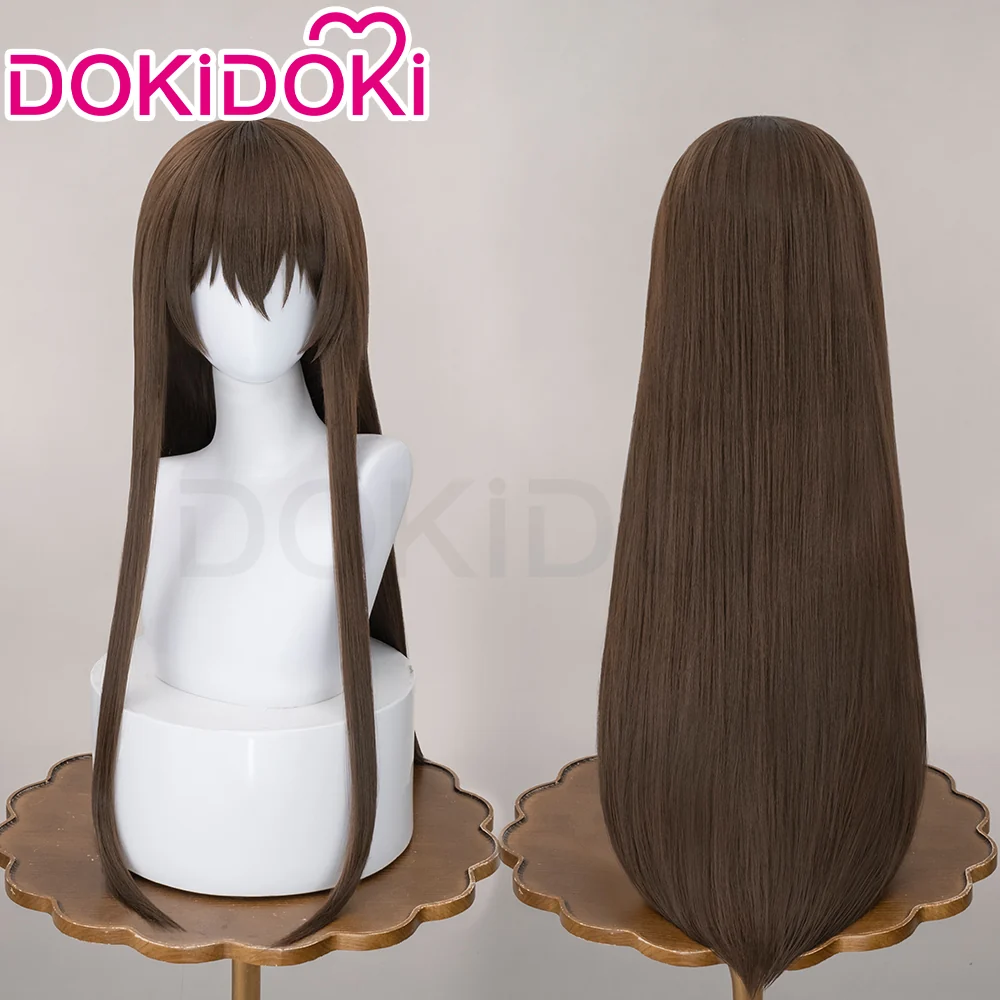 【Ready For Ship】DokiDoki Anime Vampire Knight Cosplay Yuuki Cross Wig Short / Long Straight Brown Hair - Image 6