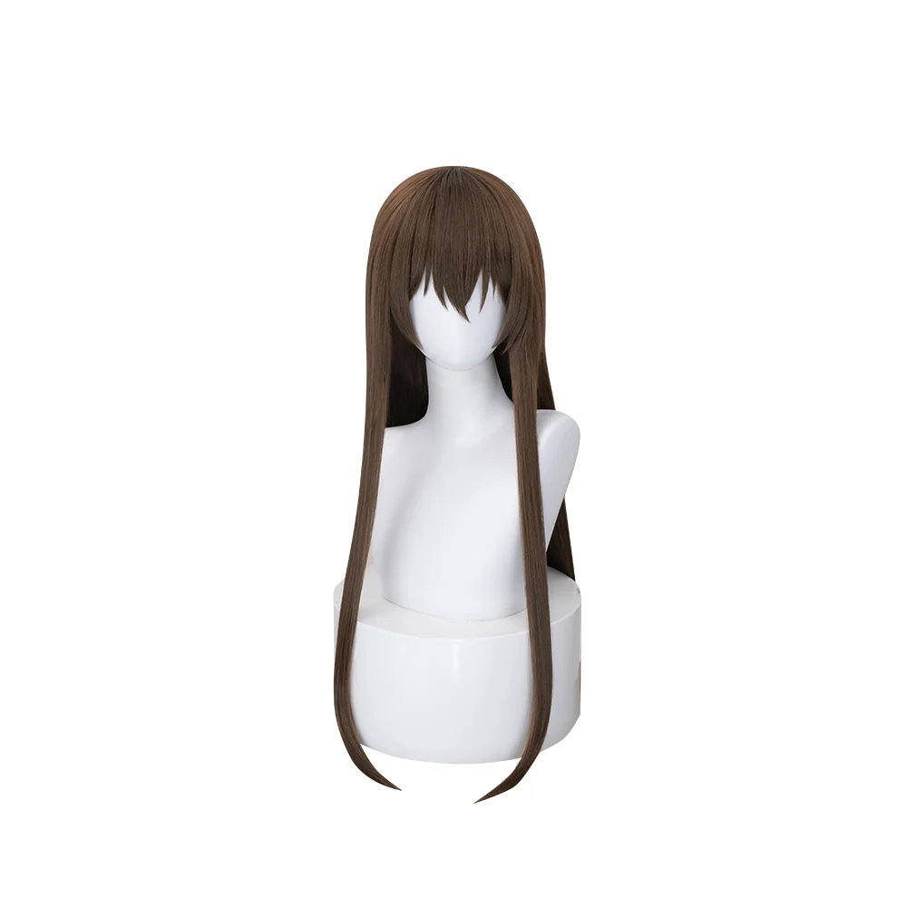 【Ready For Ship】DokiDoki Anime Vampire Knight Cosplay Yuuki Cross Wig Short / Long Straight Brown Hair - Image 8