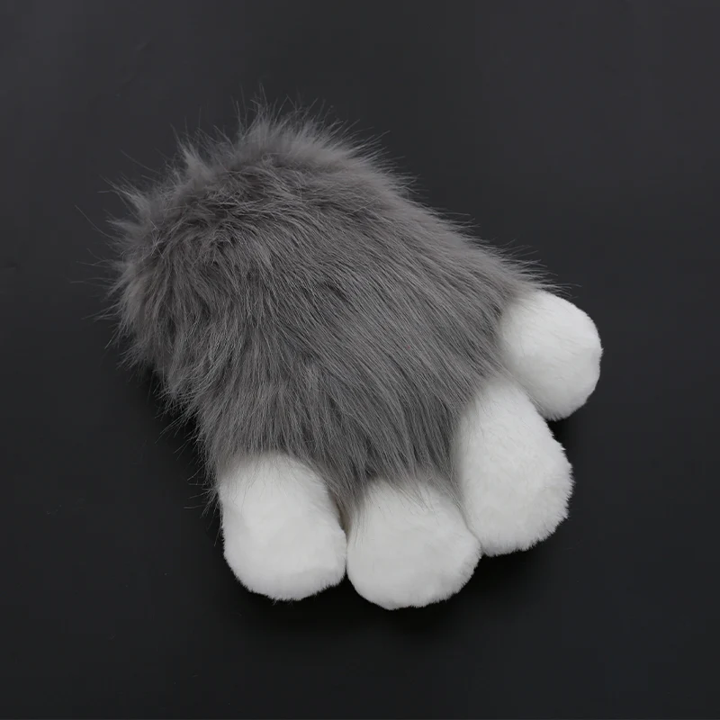 【in stock】DokiDoki Cosplay Fursuit Animal Cat Claw Paw Cute Furry Winter Fingerless Gloves Bear Paw - Image 5