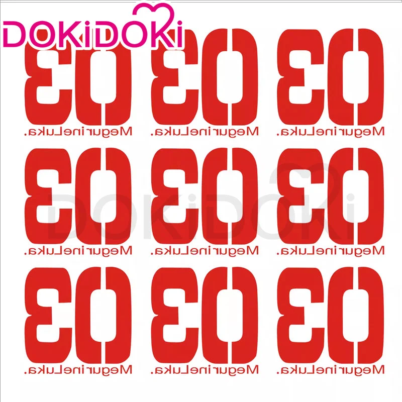 【Ready For Ship】DokiDoki Cosplay Long Straight Blue/Green Wig/ Tattoo - Image 15