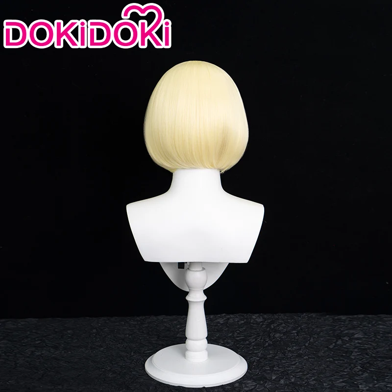 【Ready For Ship】DokiDoki Game Cookie Run: Kingdom Cosplay Gingerbread Man  Cosplay Wig Pure Vanilla Cookie Wig Short Yellow - Image 3