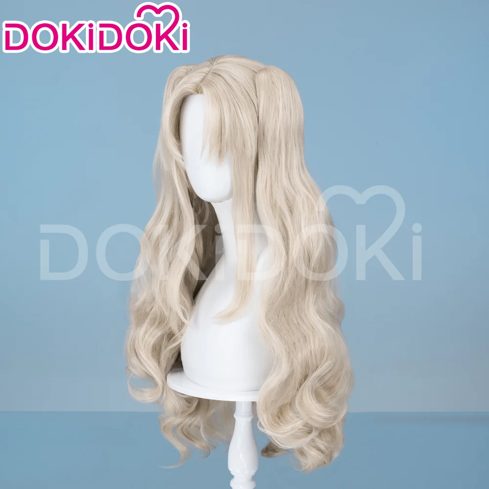 【Ready For Ship】DokiDoki Game Cosplay Fate/Grand Wig Ereshkigal Women Long Blonde / Purple Straight Dark / Light Hair FGO - Image 10