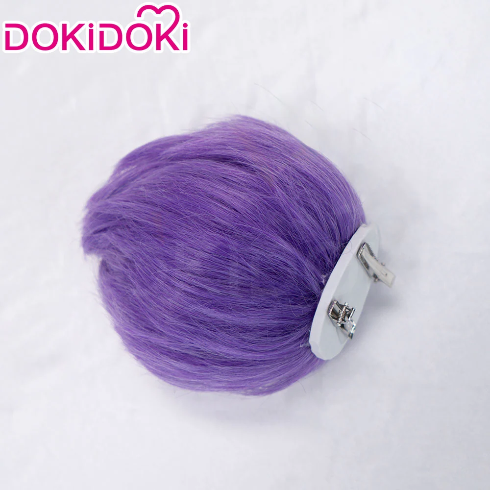 【Ready For Ship】DokiDoki Game Cosplay Fox Wig Long Black Red Hair After Hours Spirit Blossom Springs - Image 8