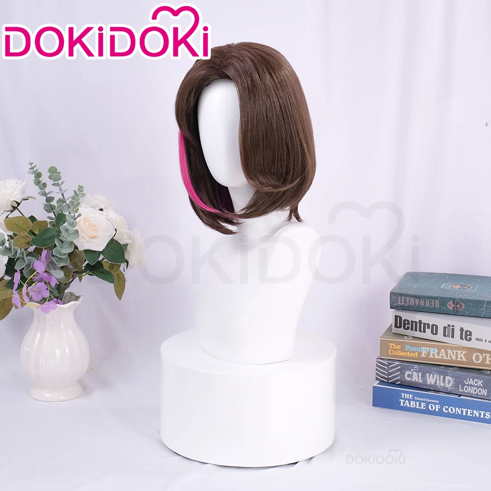 【Ready For Ship】DokiDoki Game Cosplay Girl Group ANTIFRAGILE Wig Short Brown Hair
