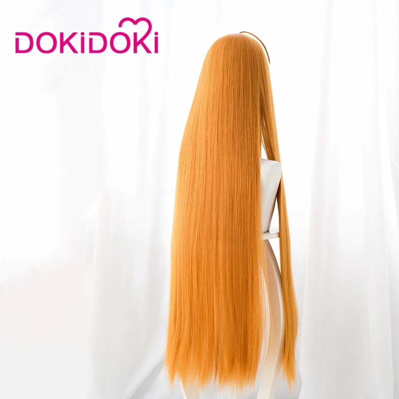 DokiDoki Game Cosplay Wig Hair Women Long Straight Hair - Image 4