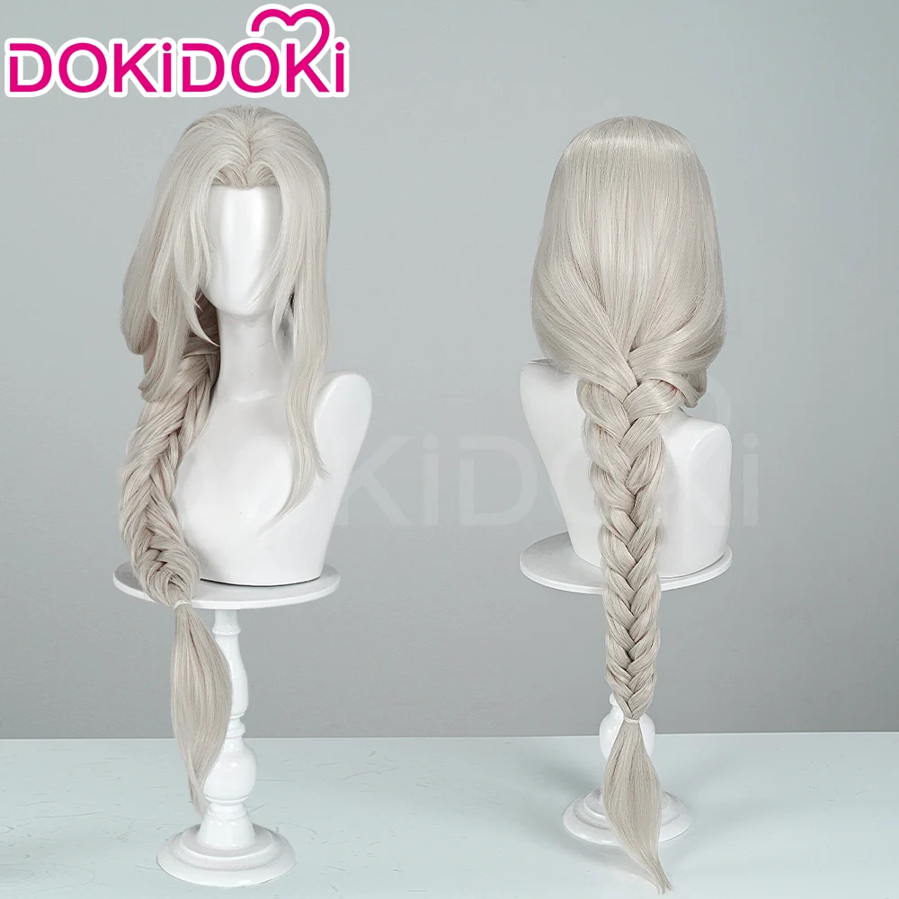 【Wig Ready For Ship】DokiDoki Game Dark Souls III Cosplay Firekeeper Wig / Eye Mask