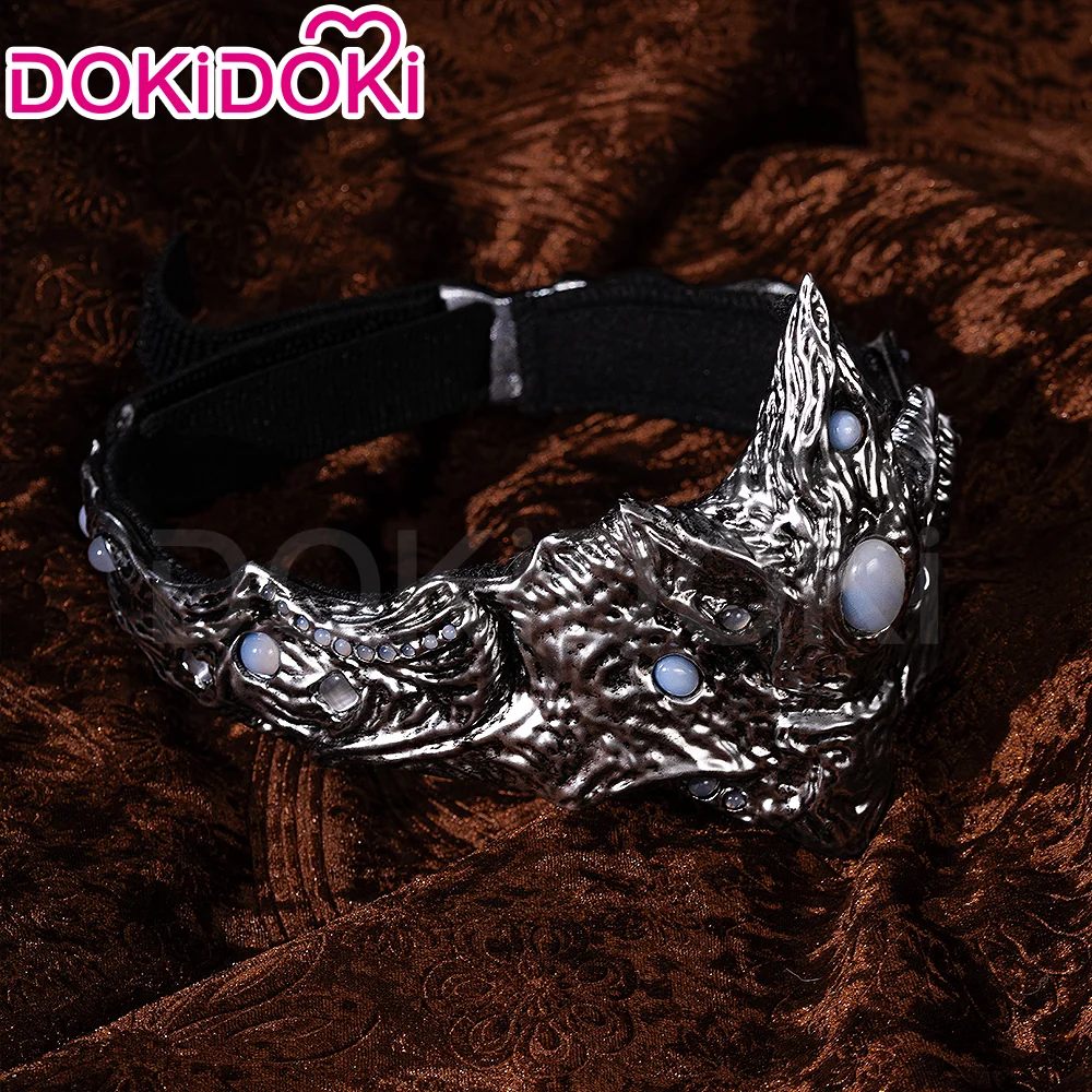 【Wig Ready For Ship】DokiDoki Game Dark Souls III Cosplay Firekeeper Wig / Eye Mask - Image 8