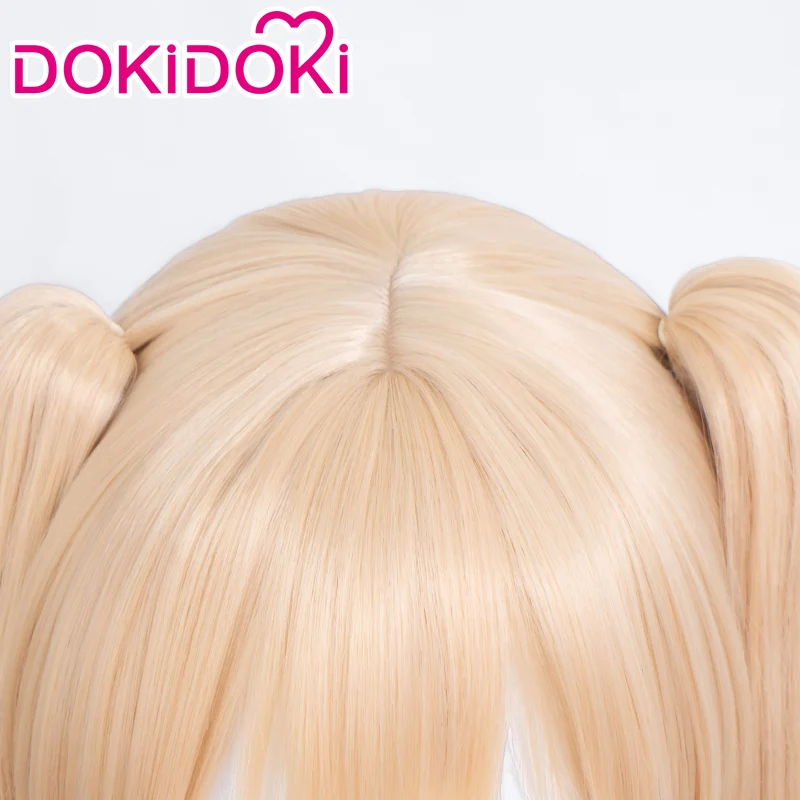 【Ready For Ship】DokiDoki Game Dead or Alive Cosplay Marie Rose Wig Long Straight Blonde - Image 4