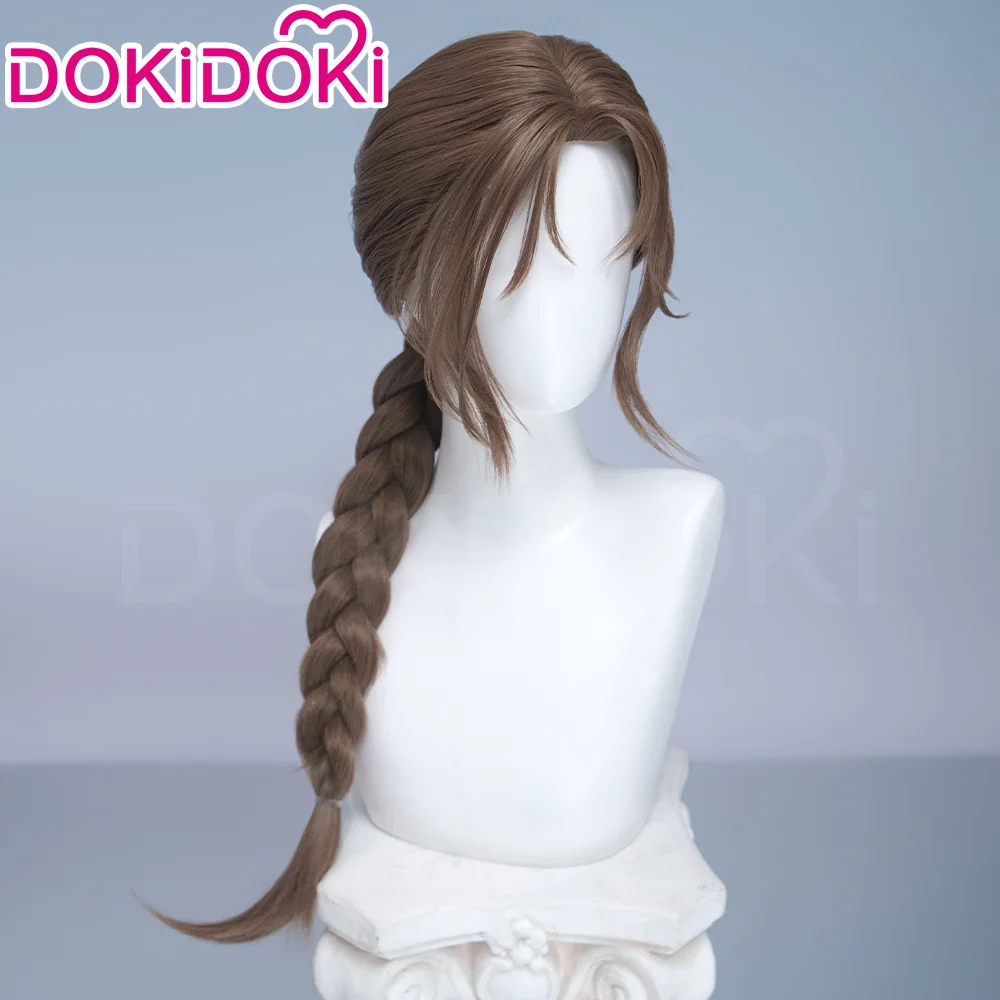 【Ready For Ship】DokiDoki Game Delta Force Cosplay Vlinder Wig Long Brown Braids Hair Lina van der Meer - Image 3