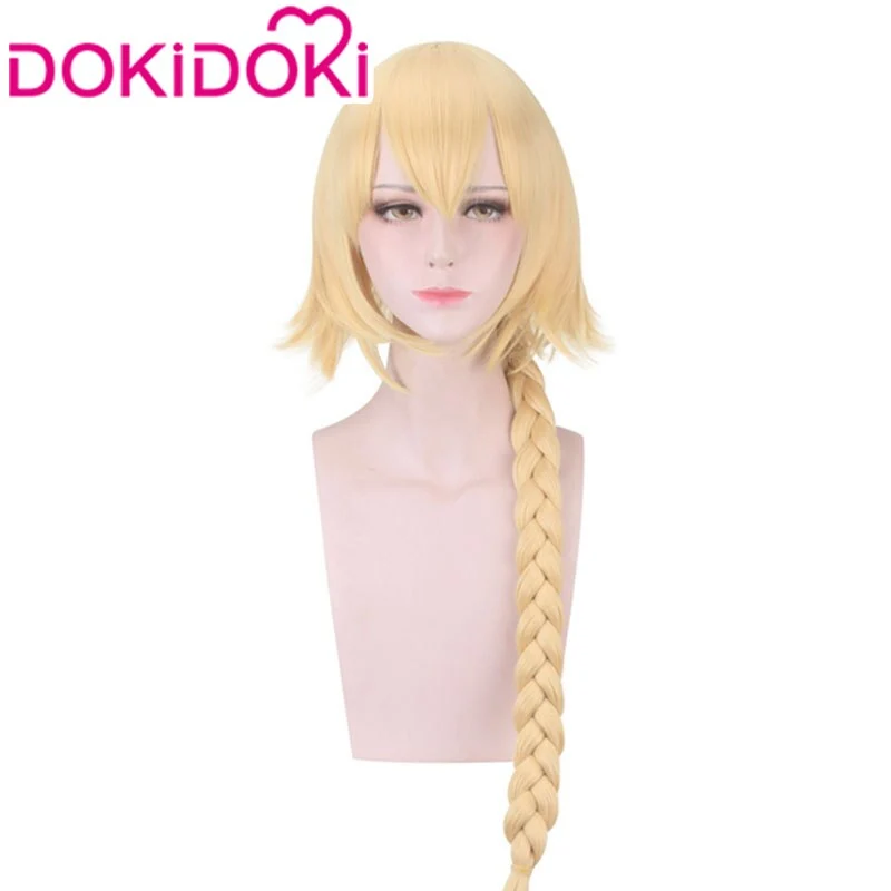 DokiDoki Game Fate Grand Order Cosplay Wig Jeanne d'Arc Heat Resistant Hair - Image 3