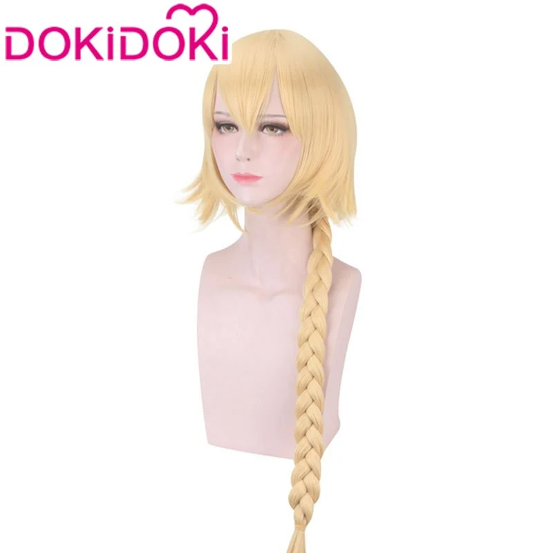 DokiDoki Game Fate Grand Order Cosplay Wig Jeanne d'Arc Heat Resistant Hair - Image 5