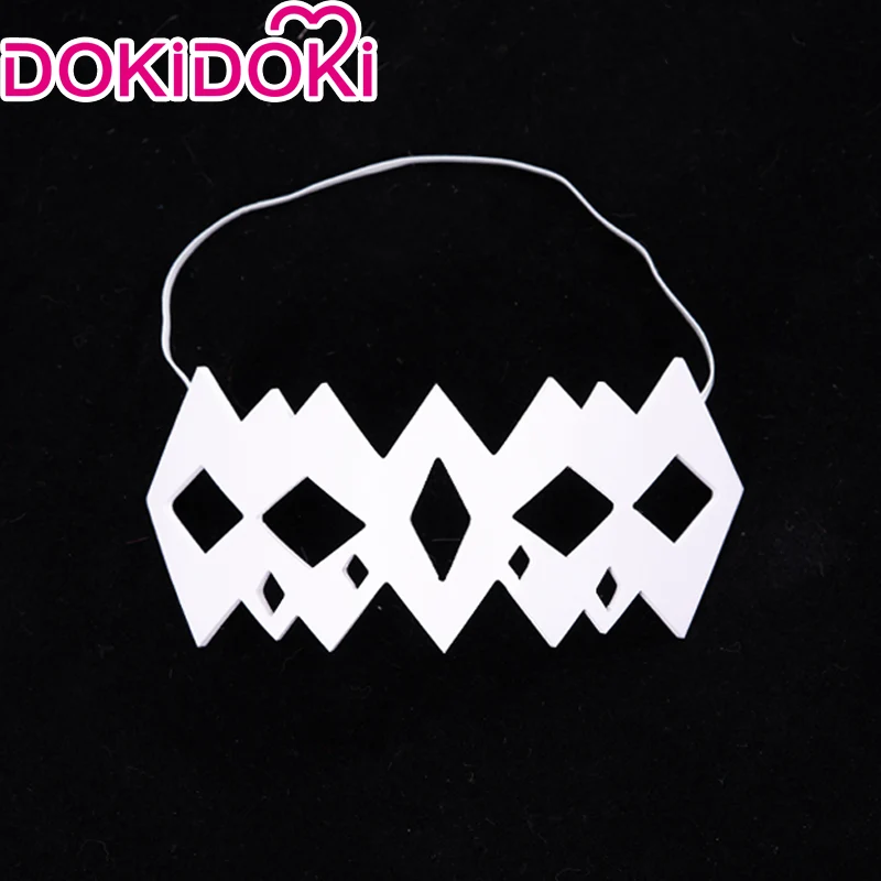 【In Stock】DokiDoki Game Genshin Impact Cosplay Fatui Harbinger Damselette Columbina Mask - Image 4