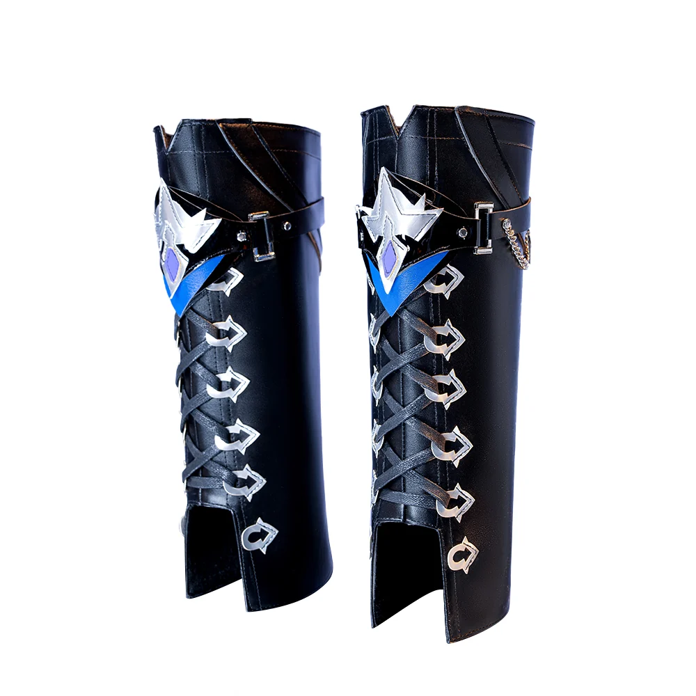 DokiDoki Game Genshin Impact Cosplay Flins Shoes Cover Only Kyryll Chudomirovich Flins Song of the Welkin Moon Nod Krai - Image 5