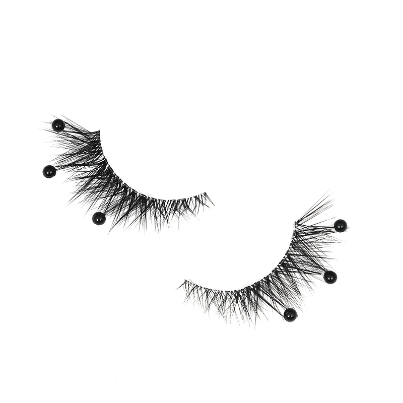 DokiDoki Game Genshin Impact Cosplay Focalors Black False Eyelashes With Rhinestones Furina Fontaine - Image 5