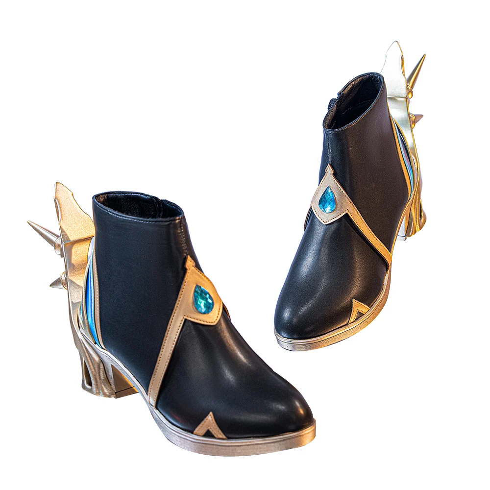 【Ready For Ship】DokiDoki Game Genshin Impact Cosplay Il Dottore Shoes - Image 6