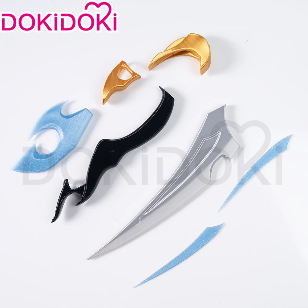 DokiDoki Game Genshin Impact Cosplay Lohen Prop Golden Dagger - Image 5