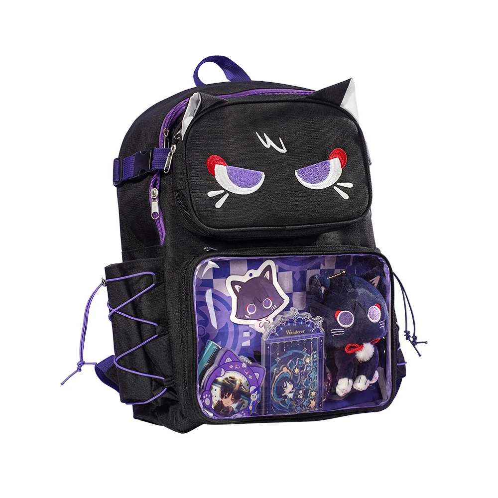 【Ready For Ship】DokiDoki-SR Game Genshin Impact Cosplay Scaramouche Bag Backpack Itabag Cute Wanderer - Image 5