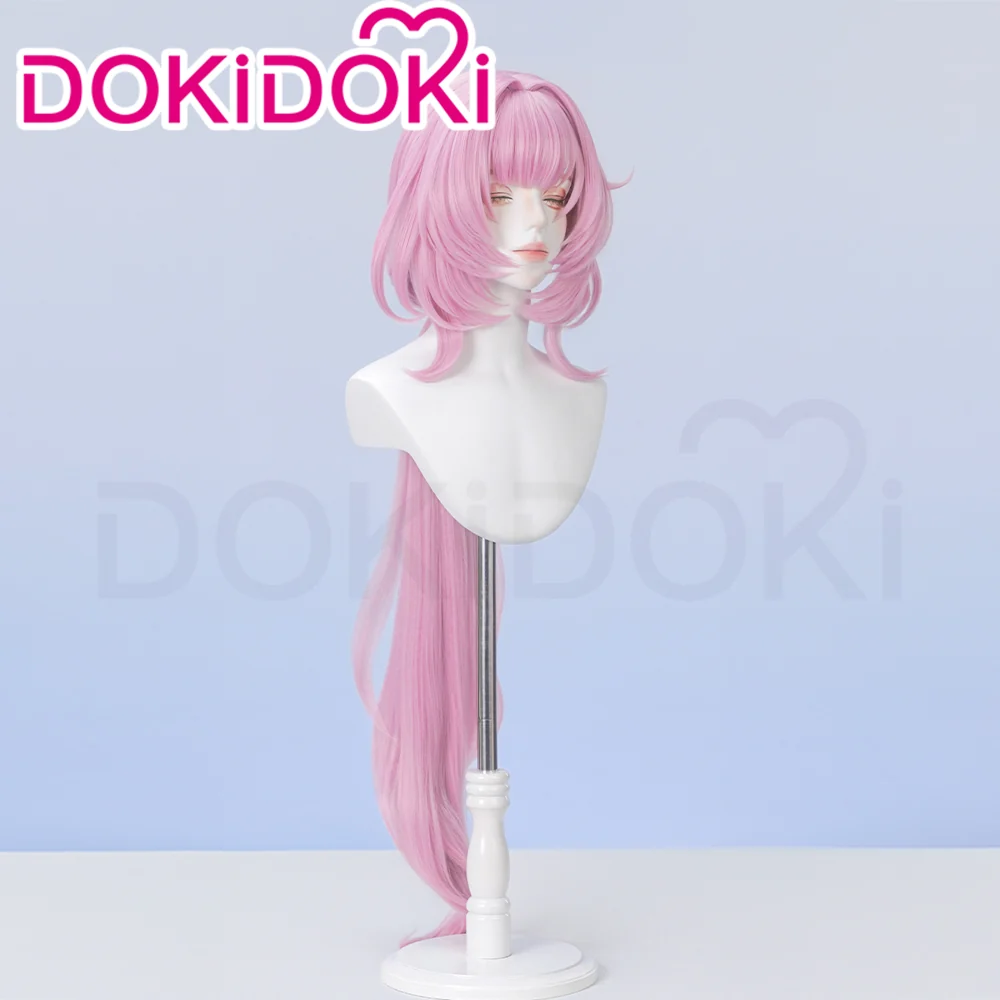 DokiDoki Game Honkai Impact 3 Cosplay Elysia Cosplay Wig Long Pink Hair - Image 2