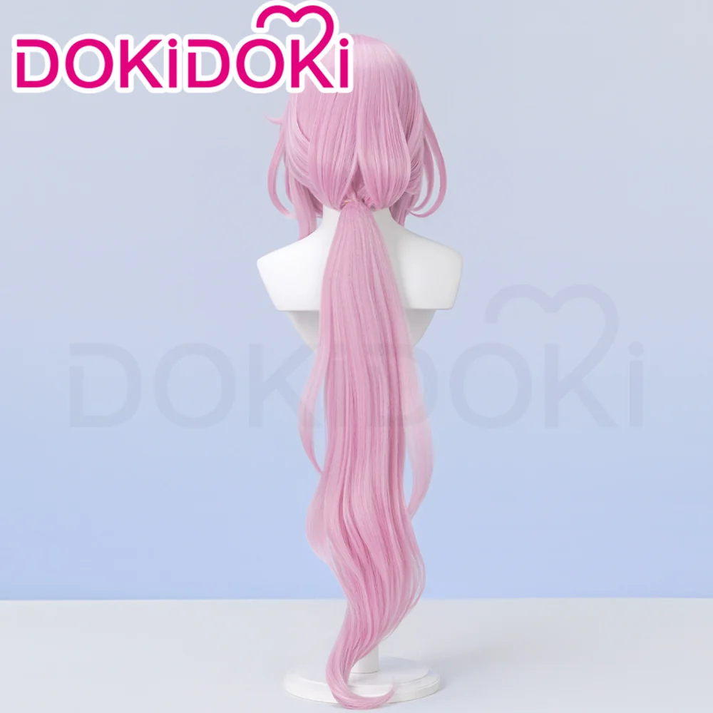 DokiDoki Game Honkai Impact 3 Cosplay Elysia Cosplay Wig Long Pink Hair - Image 3