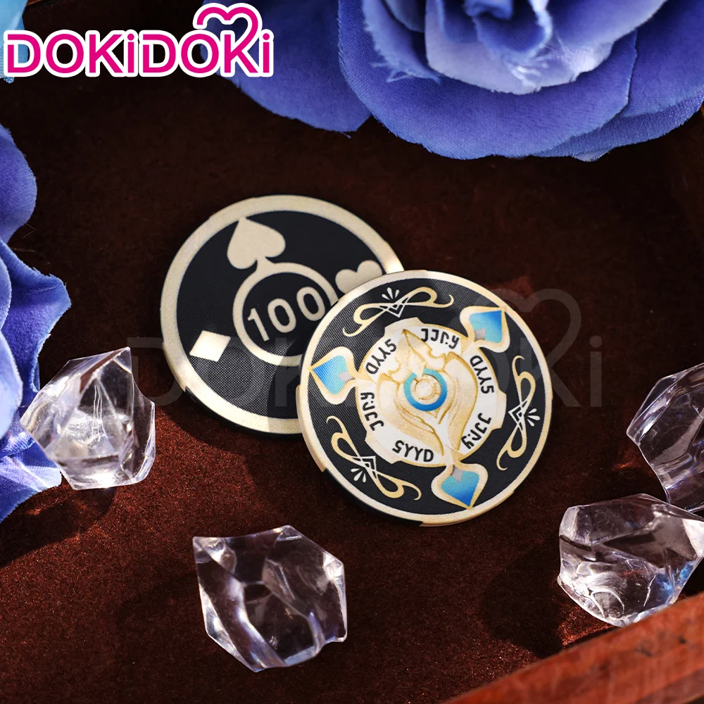 【Ready For Ship】DokiDoki Game Honkai: Star Rail Cosplay Aventurine Bargaining Chip Props Accessory Coin / Dice - Image 5