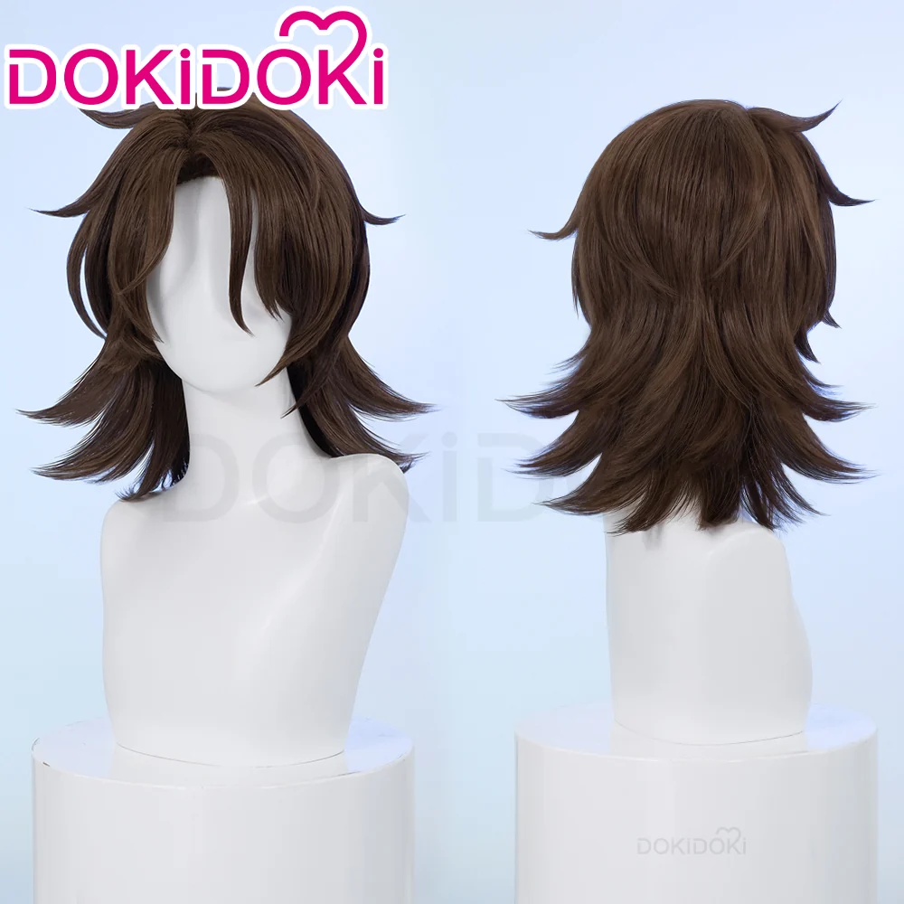 DokiDoki Game Honkai: Star Rail Cosplay Gallagher  Wig Short Straight Blond Hair