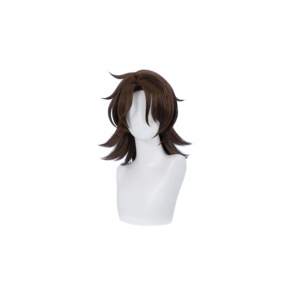 DokiDoki Game Honkai: Star Rail Cosplay Gallagher  Wig Short Straight Blond Hair - Image 5