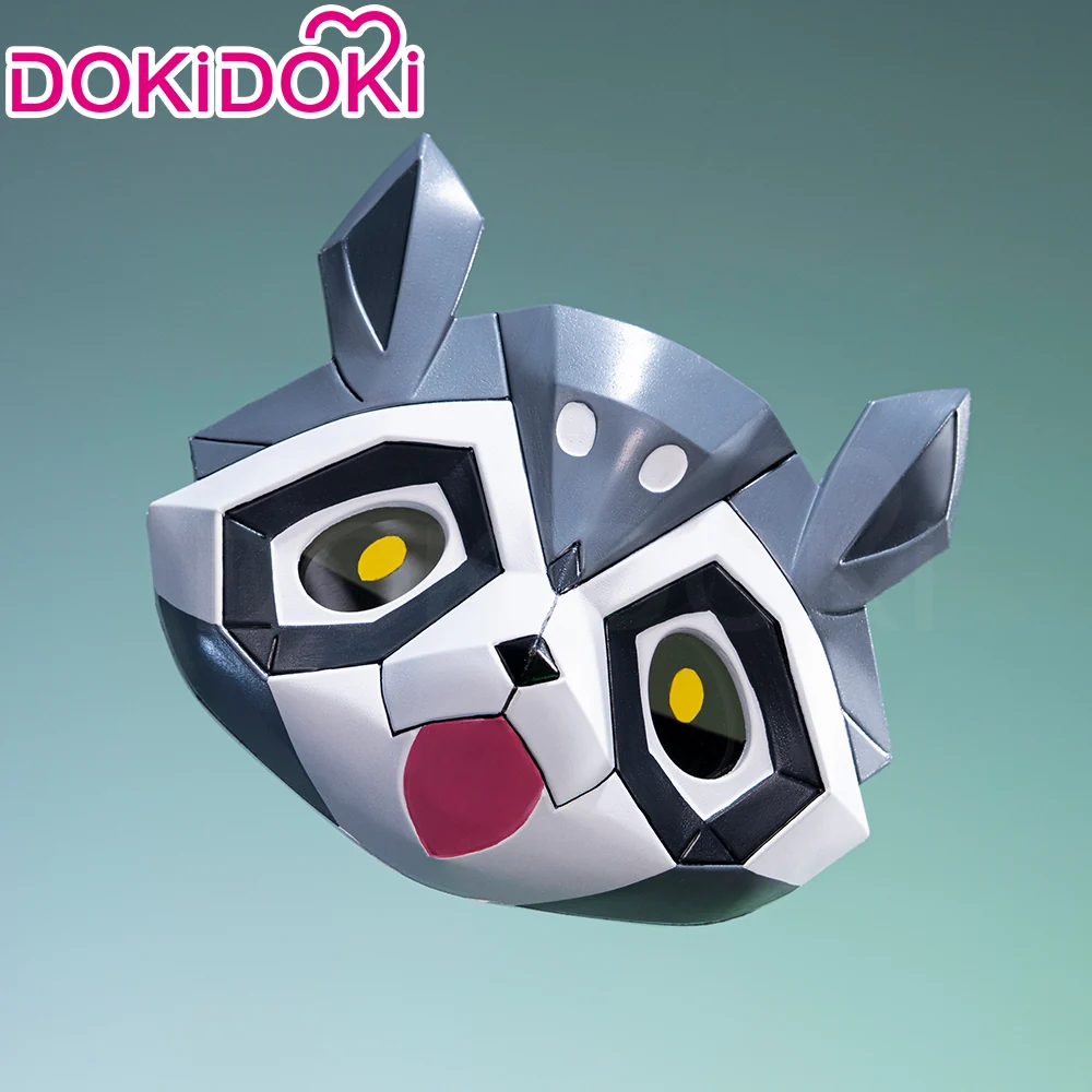 DokiDoki Game Honkai: Star Rail Cosplay Trailblazer Caelus / Stelle Prop Raccoon Elation Mask Planarcadia - Image 2