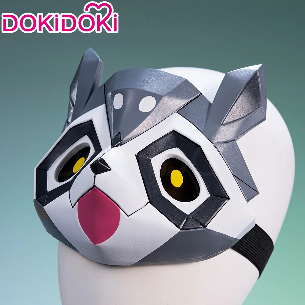DokiDoki Game Honkai: Star Rail Cosplay Trailblazer Caelus / Stelle Prop Raccoon Elation Mask Planarcadia - Image 3
