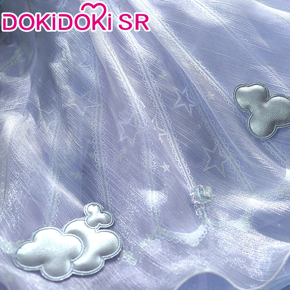DokiDoki-SR Game Honor of Kings Cosplay Yao Costume HOK Blue Dream - Image 4