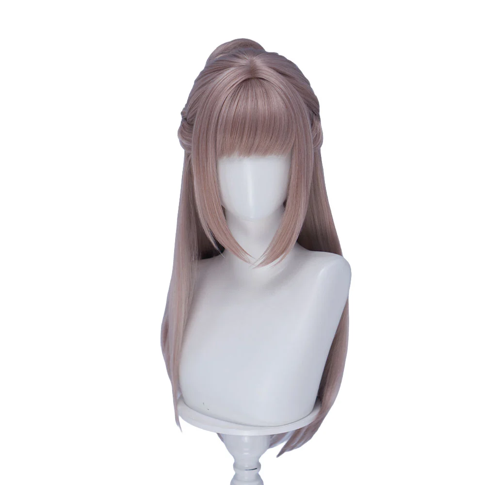 【Ready For Ship】DokiDoki Game Love And Deepspace Cosplay Main Character Wig Long Straight Silver Milk Tea Brown Hair Protagonist  MC Scarlet Passion / Silverwing Fiend Sylus - Image 18