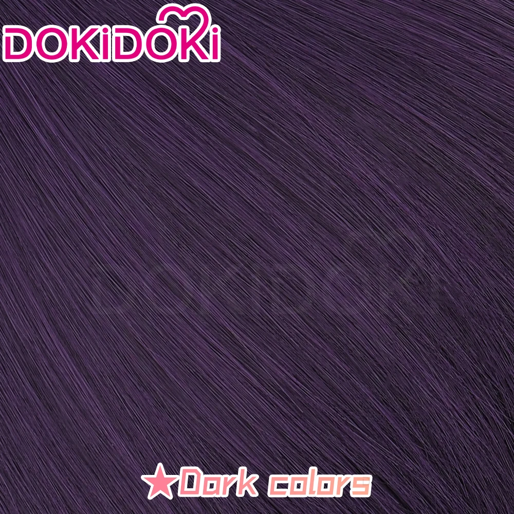 【Partially Ready For Ship】DokiDoki Game Love and Deepspace Cosplay Rafayel Wig / Ear Clip /  Necklace  Short Purple Hair Mullet Tidal Surge - Image 11