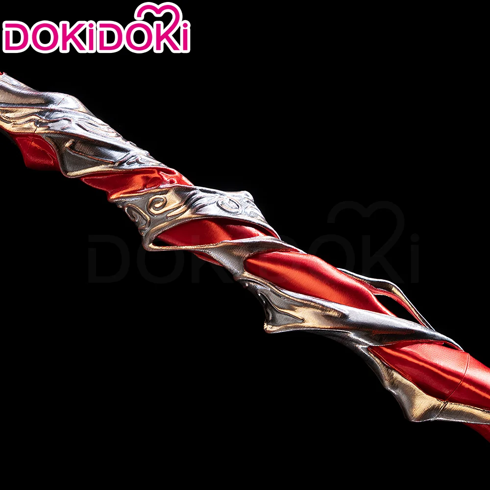 DokiDoki Game Love And Deepspace Cosplay Sylus Crimson Departure Scepter Prop Crimson Rapture Crimson Feast Silverwing Fiend - Image 3